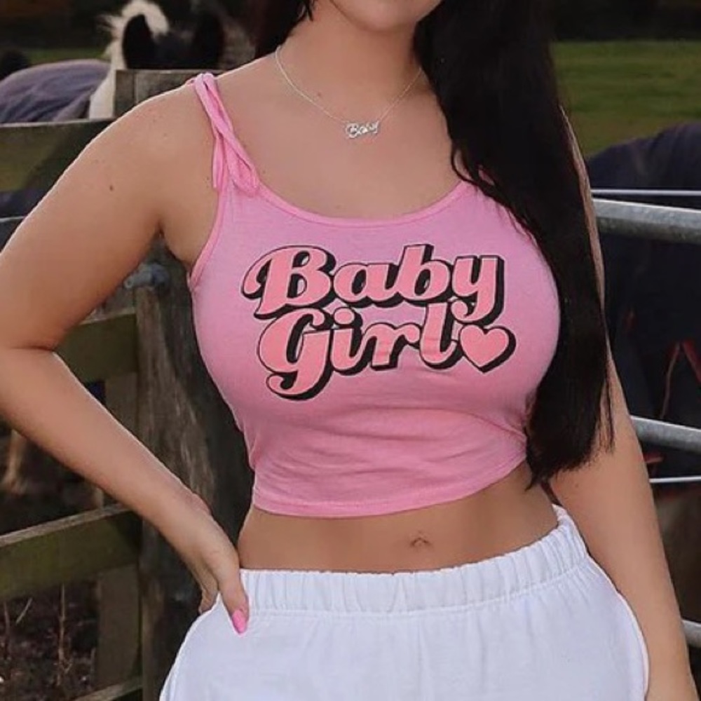 NWT Fashion Nova Baby Girl Cropped Tank